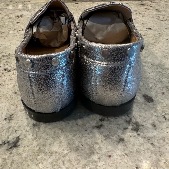 Steven silver loafers by Steve Madden - Picture 7 of 9